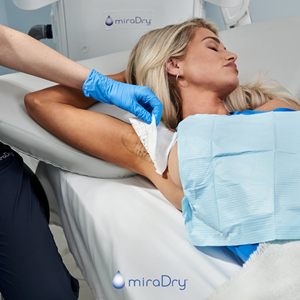 MiraDry Behandlung für übermässiges oder unerwünschtes Schwitzen.